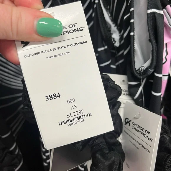 NWT GK Enchantress Tank gymnastics tumbling dance Leotard Style #3884 - Picture 11 of 14